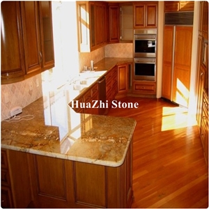 Caribbean Sunshine Golden Fantasy Yellow Granite Kitchen Bar Top Price Caribbean Sunshine Golden Fantasy Yellow Granite Kitchen Bar Top Price