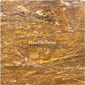 Caribbean Sunshine Golden Fantasy Yellow Granite Kitchen Bar Top Price