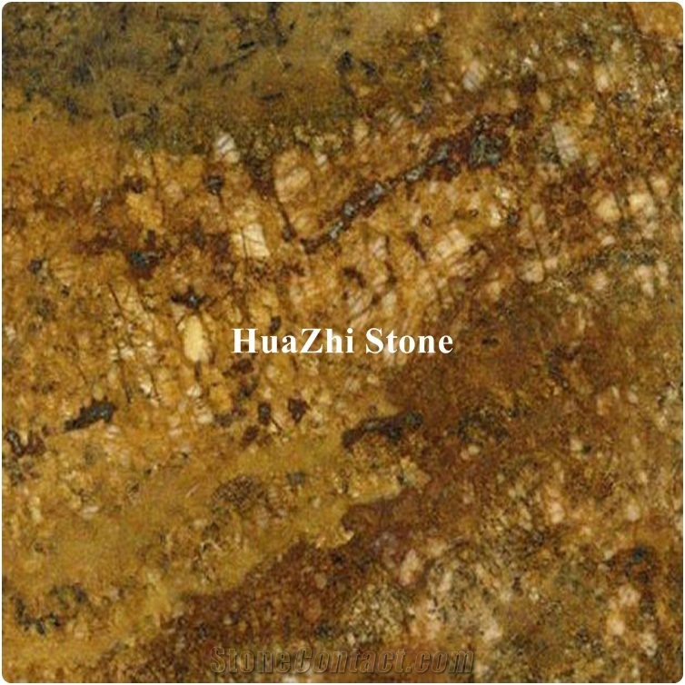 Caribbean Sunshine Golden Fantasy Yellow Granite Kitchen Bar Top Price