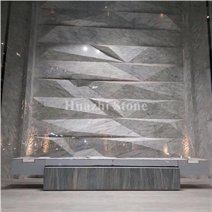 Carrara White/Bianco/Italian/Wall Covering /Hotel Floor/Tv Set