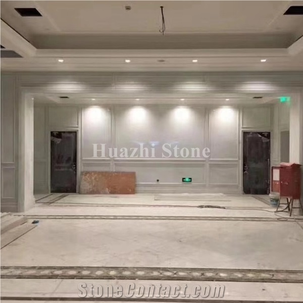 Carrara White/Bianco/Italian/Wall Covering /Hotel Floor/Tv Set