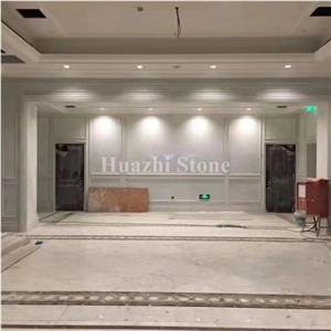 Carrara White/Bianco/Italian/Wall Covering /Hotel Floor/Tv Set