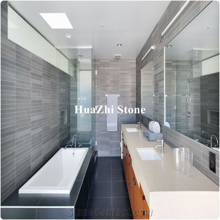 Hotel Projects Pure Solid Color Quartz Stone Countertops Sale