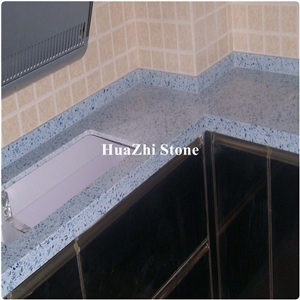 Hotel Projects Pure Solid Color Quartz Stone Countertops Sale