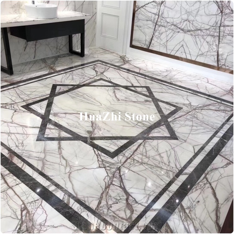 Indonesia Elizabeth Beige Marble Exterior Wall Cladding and Tabletop