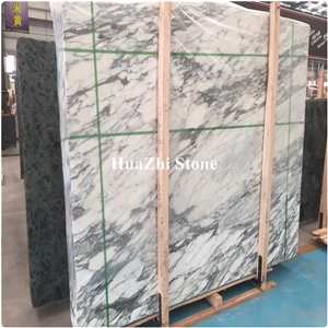 Italian Polished White Arabescato Carrara Marble for Interior Wall Italian Polished White Arabescato Carrara Marble for Interior Wall