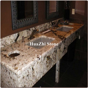 Luxury Stone Crema Delicatus White Granite Of Yellow Pattern for Tops