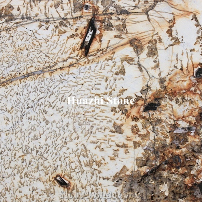 Luxury Stone Crema Delicatus White Granite Of Yellow Pattern for Tops