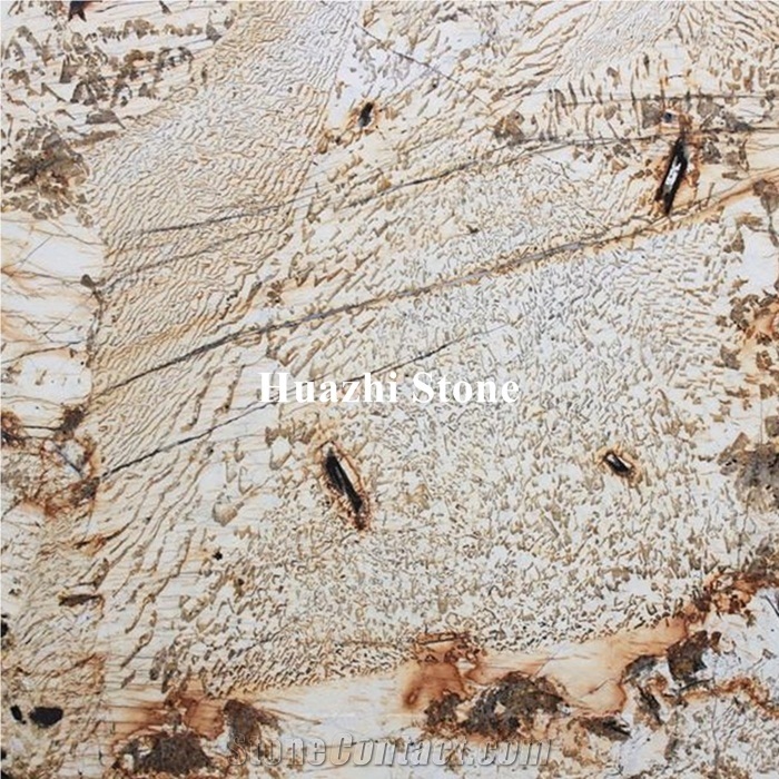 Luxury Stone Crema Delicatus White Granite Of Yellow Pattern for Tops