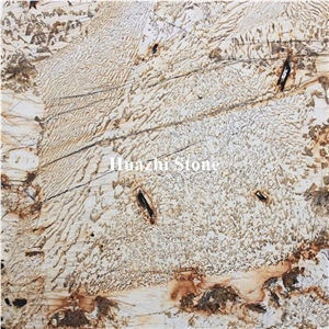 Luxury Stone Crema Delicatus White Granite Of Yellow Pattern for Tops