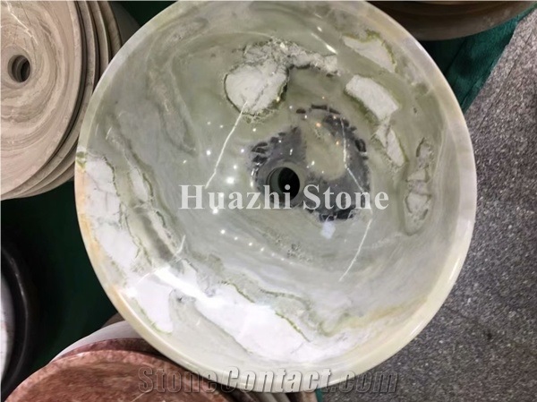 Marble Round Sinks for Bathroon, Oval Basins for Vanity, Square Sinks