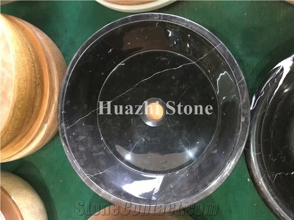 Marble Round Sinks for Bathroon, Oval Basins for Vanity, Square Sinks