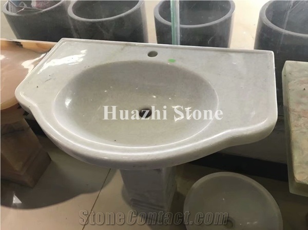 Marble Round Sinks for Bathroon, Oval Basins for Vanity, Square Sinks