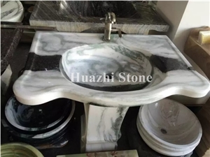Marble Round Sinks for Bathroon, Oval Basins for Vanity, Square Sinks