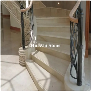 Marble Stair Treads and Risers Tile Stair Bullnose and Riser Threshold