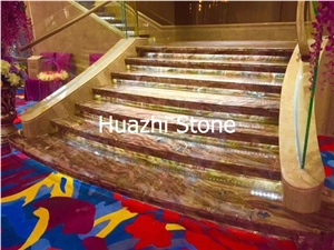 Ollie Red Marble/Kitchen Desk Tops/Bar Top/Customs Countertops