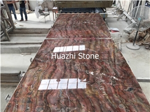 Ollie Red Marble/Kitchen Desk Tops/Bar Top/Customs Countertops