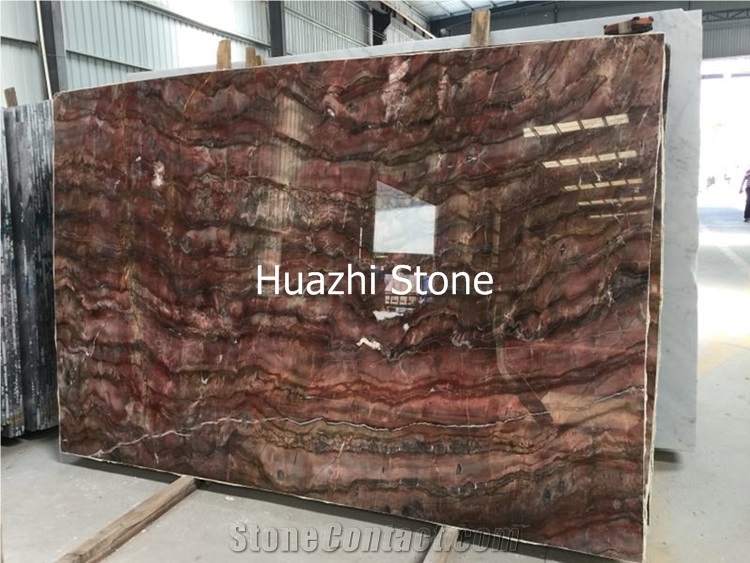 Ollie Red Marble/Kitchen Desk Tops/Bar Top/Customs Countertops