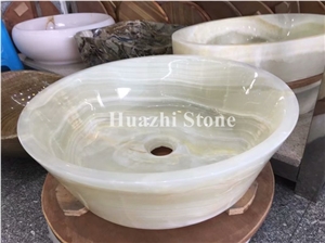 Onyx Sinks for Hotel/ Home Design, Stone Oval Basin, Square Round Sink