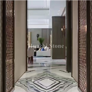 Panda White/ Chiese Marble/ Slabs/Tiles/Walling/Flooring/ Pattern