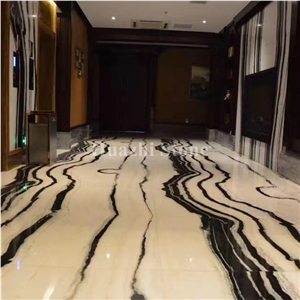 Panda White/ Chiese Marble/ Slabs/Tiles/Walling/Flooring/ Pattern