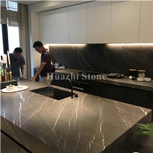 Pietra Grey Countertop/Work Tops/Tabletops/Bartops/Marbletops