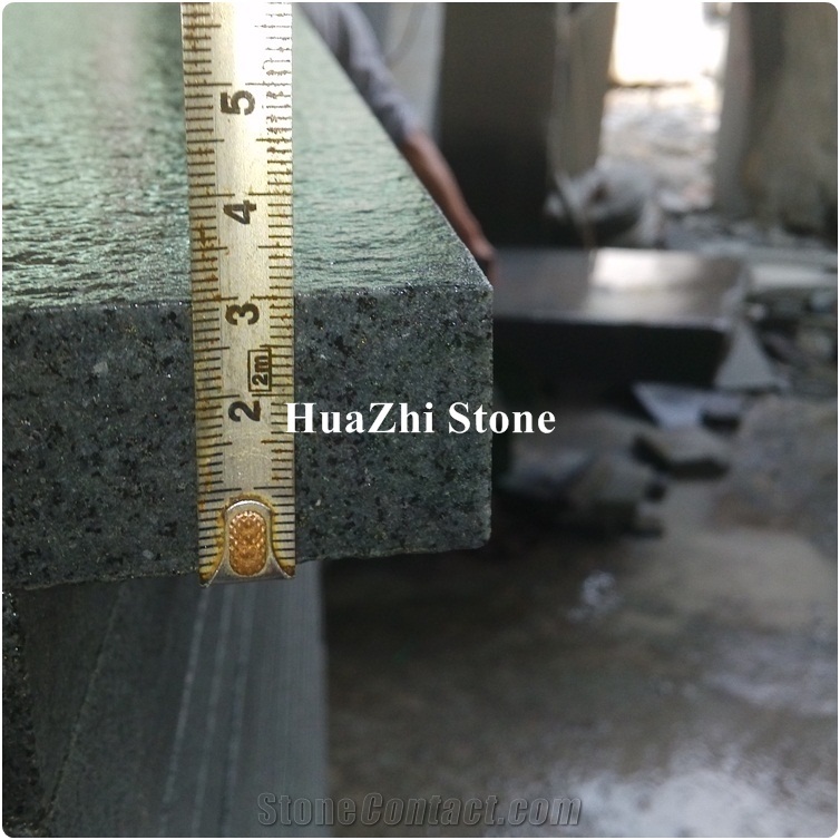 Seasame Black Granite Blocks China Impala G654 Flamed Dark Gray Granito