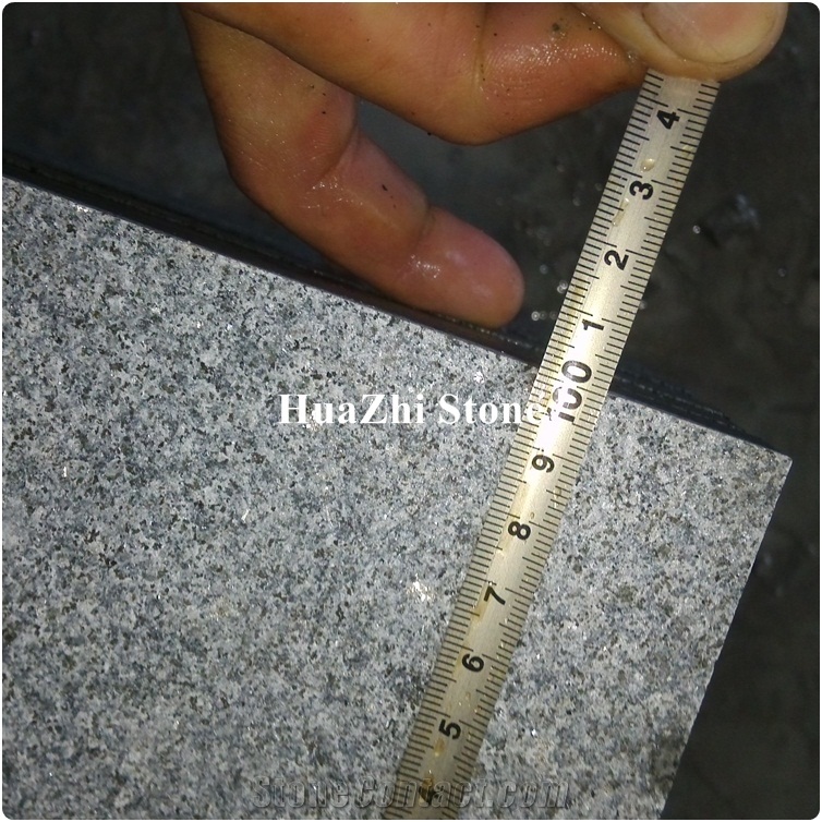 Seasame Black Granite Blocks China Impala G654 Flamed Dark Gray Granito