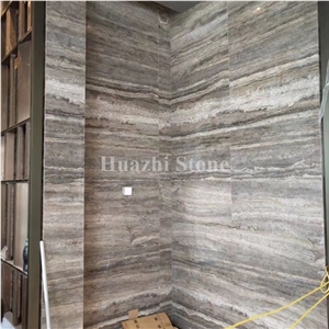 Silver Grey Travertine/Home Decor Design/Travertine/Hotel Project/Wall