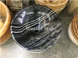 Stone Heart Shape Sinks Hand Wash Bowls Round Basins Marble Oval Sinks