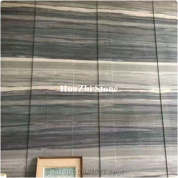 Unique Find Blue Gray Sand Marble Veined for Background Floor Tiles