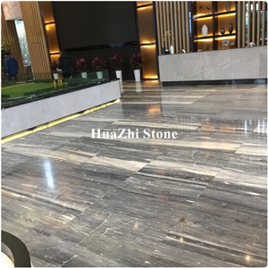 Unique Find Blue Gray Sand Marble Veined for Background Floor Tiles
