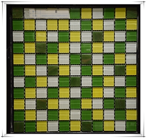 Glass Mosaic Tile for Project Bathroom Kitchen Swimming Pool