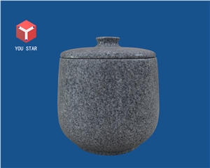 Gray Granite Funeral Cinerary Casket Cremation Funeral Urns for Ashes Gray Granite Funeral Cinerary Casket Cremation Funeral Urns for Ashes