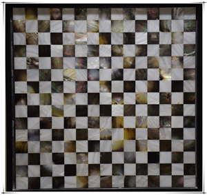 Square Natural Shell Mosaic Design for Flooring Wall Bar Tile Square Natural Shell Mosaic Design for Flooring Wall Bar Tile