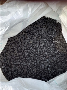 Black Natural Pebble Stone
