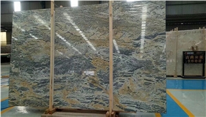 Golden Clouds Marble Tiles & Slabs