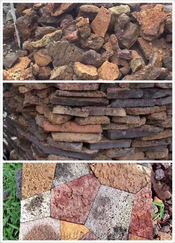 Red Lava Stone