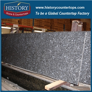 China Blue Pearl Granite Countertop Bar Top Island Solid Surface