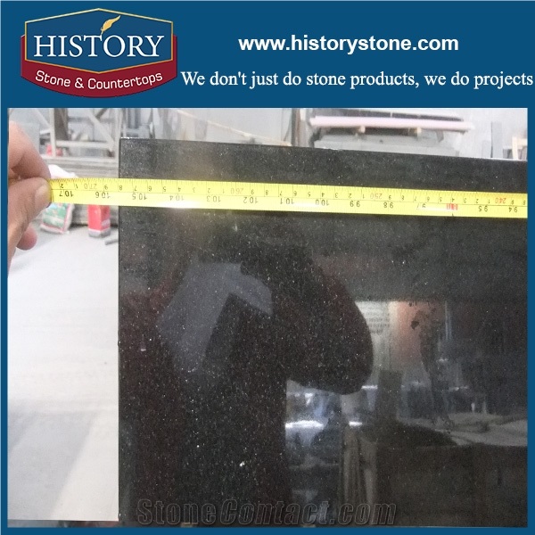 Discount Chinese Raven Black Granite High Quality Polished Slabs