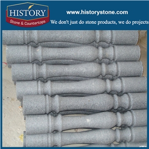 G633 Granite Baluster High Quality Stone Staircase Rails Bally White