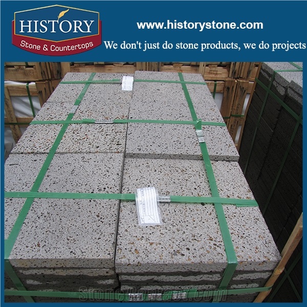 Hainan Black Basalt Kerbstone High Quality Lava Stone China