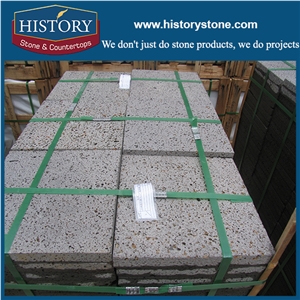 Hainan Black Basalt Kerbstone High Quality Lava Stone China