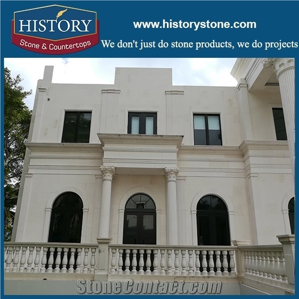 Indoor & Outdoor Decorative Pillars Granite Columns Prices, Sahara Beige Granite Pillars