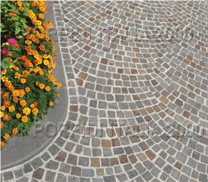 Porphyry Cubes with Natural Surface, Variable Head