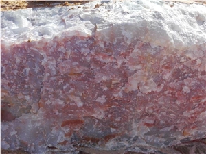 Red Onyx Red Jade Block
