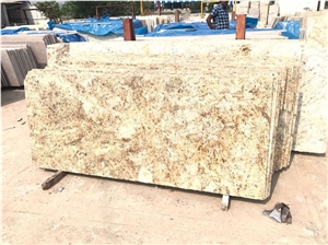 Gold Fantasy Granite Slabs