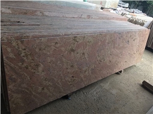Pink Fantasy Granite Slabs, India Pink Granite