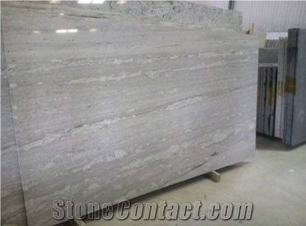 River White, India White Granite Block