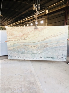 Surf Green Granite Slabs & Tiles, India Green Granite
